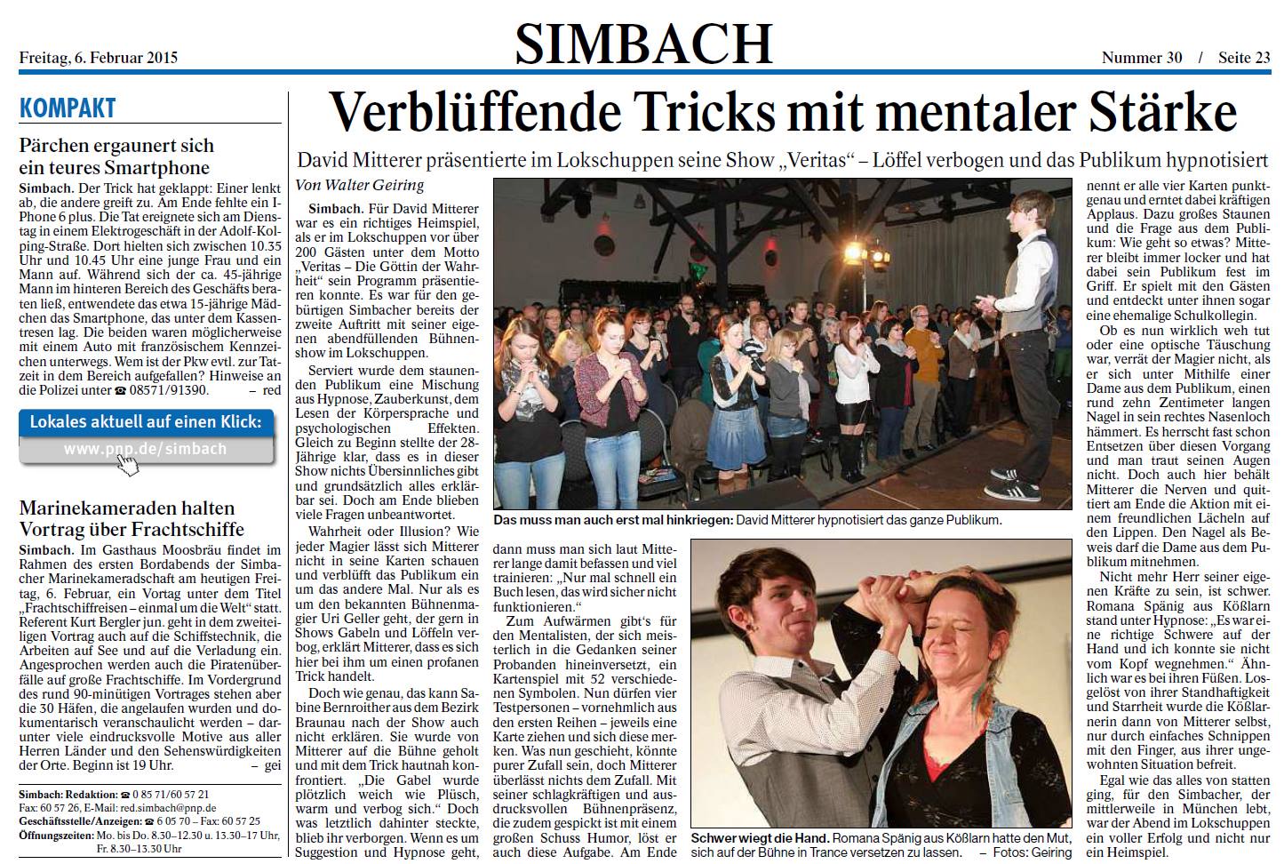 PNP_VERITAS_Nachbericht_David_Mitterer PNP Artikel VERITAS